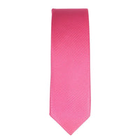 Miesten solmio taskussa, muodollinen, yksivärinen solmio - Fuksia