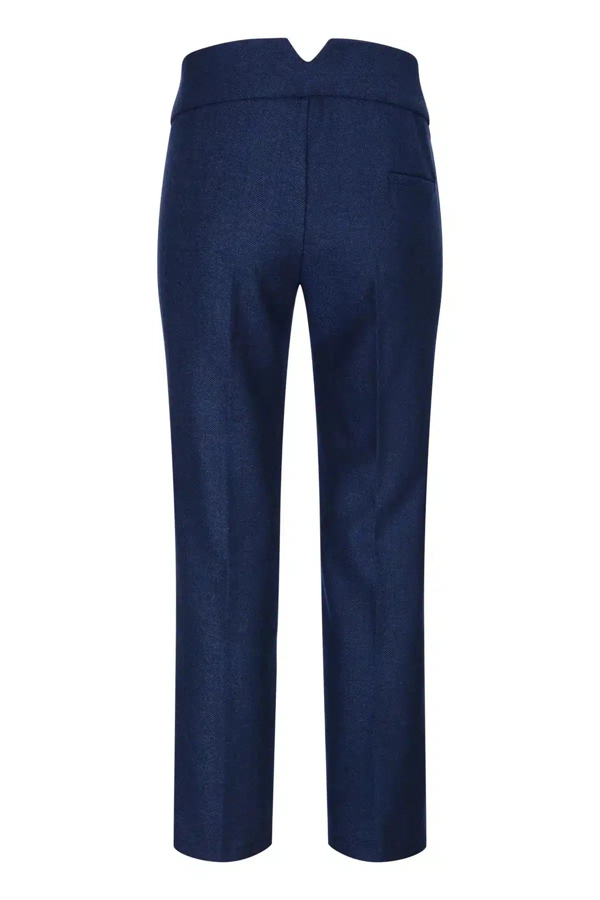 Naisten tweed-kalanruotokuvioiset housut tummansiniset 1920-luvun vintage-klassiset Gatsby-silmälaput