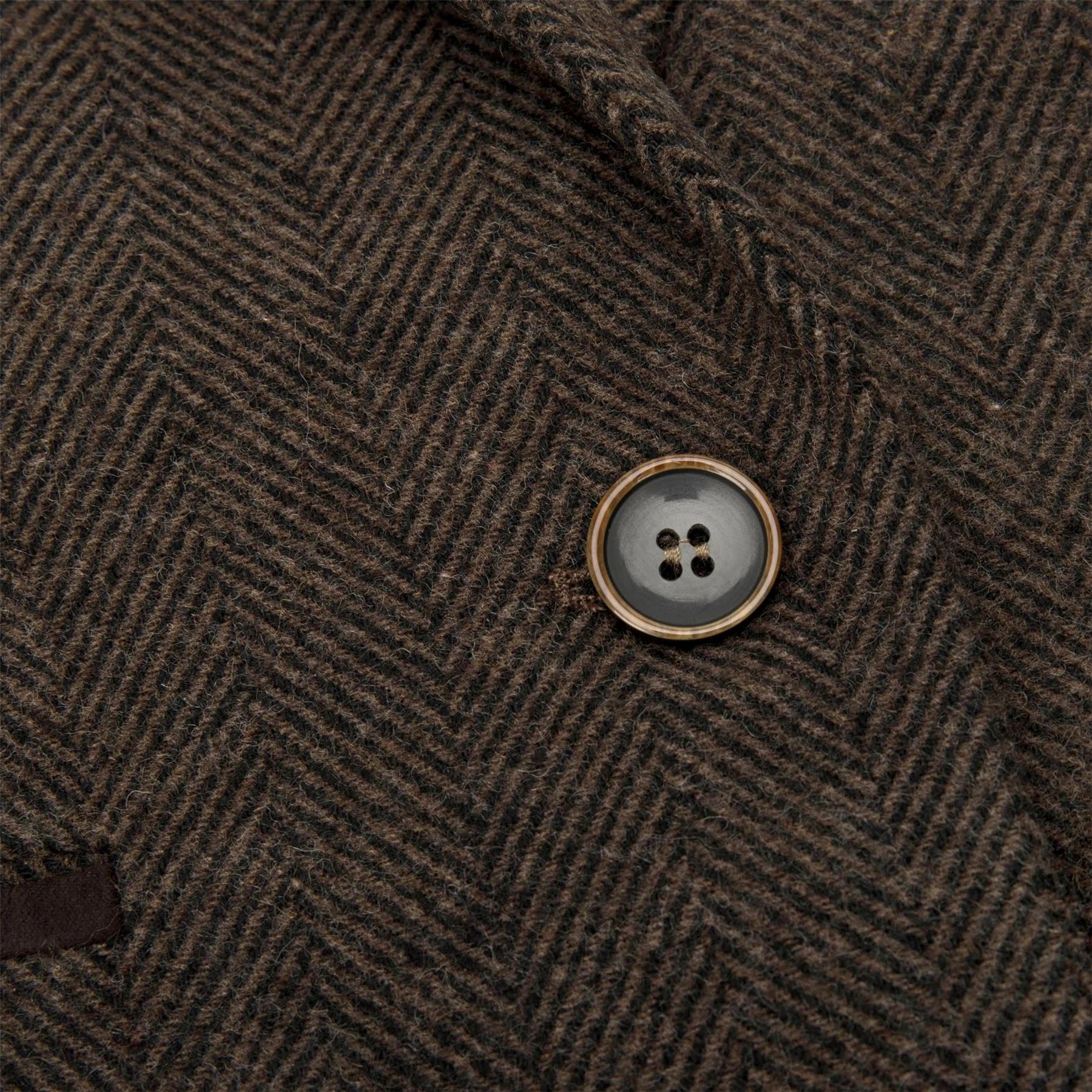 Naisten tweed-kalanruotokuvioinen liivi, ruskea, 1920-luvun vintage-räätälöity, klassinen ja tyylikäs